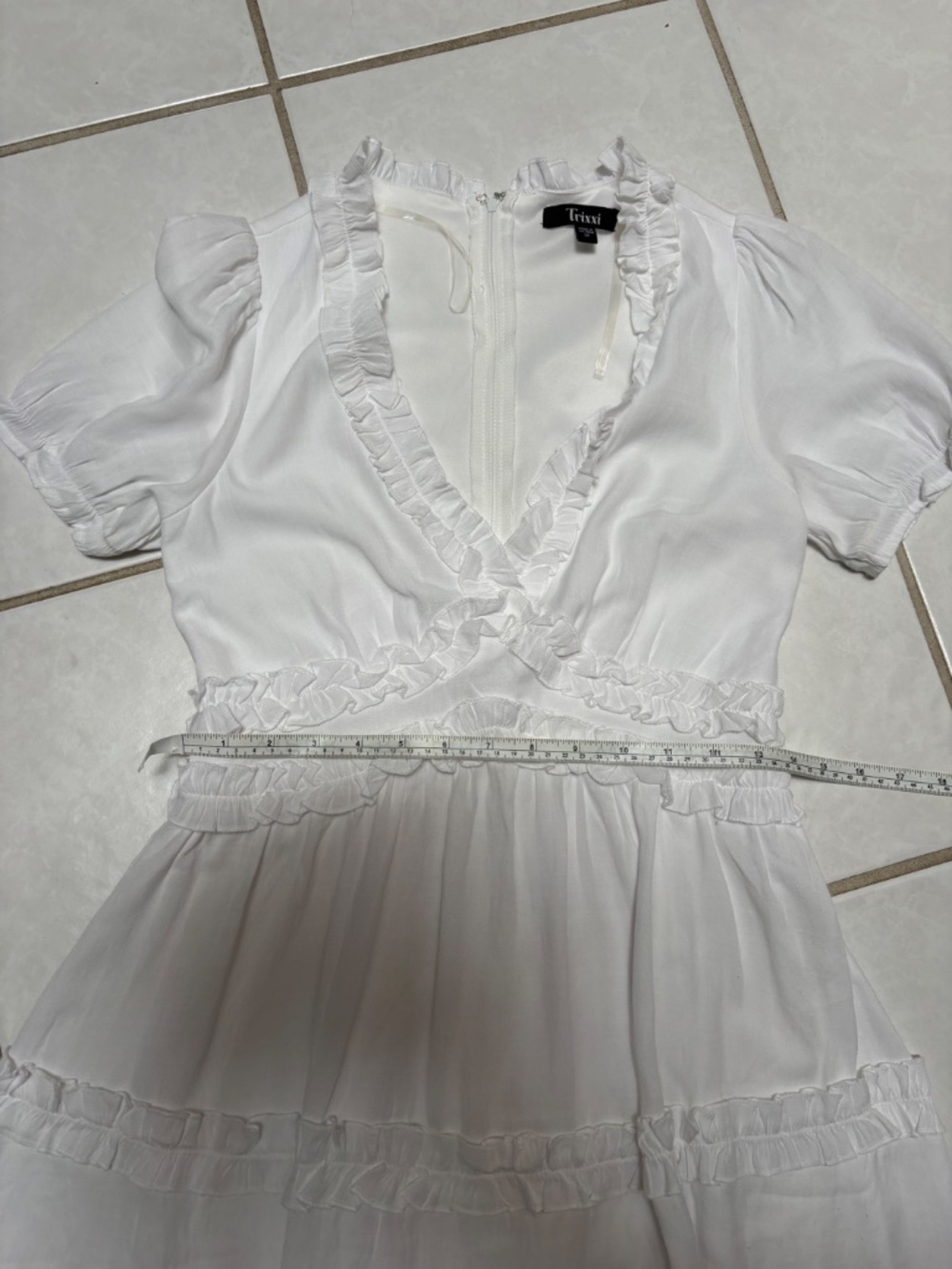 Trixxi Tiered & Ruffled Mini Dress - Picture 9 of 10